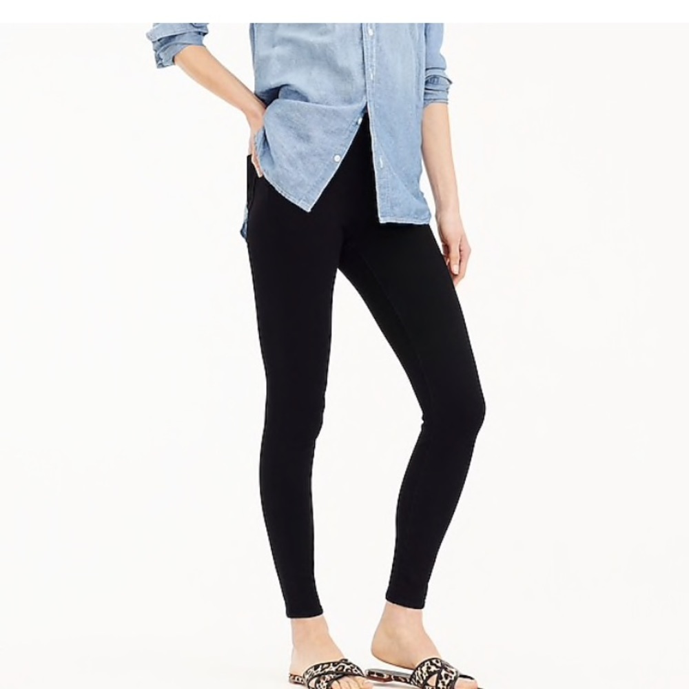 J.Crew Toothpick Skinny Jean in Black Wash